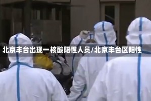 北京丰台出现一核酸阳性人员/北京丰台区阳性