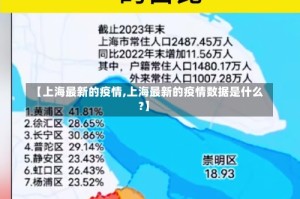 【上海最新的疫情,上海最新的疫情数据是什么?】
