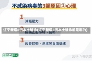辽宁新增8例本土确诊(辽宁新增8例本土确诊都是哪的)