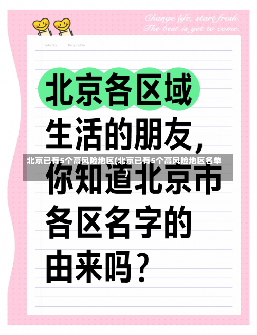 北京已有5个高风险地区(北京已有5个高风险地区名单)-第2张图片
