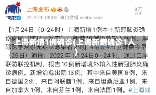 上海新增1例确诊(上海新增确诊1人)-第3张图片